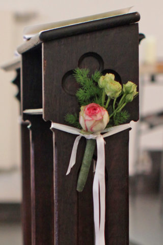 Dekoration in der Kirche